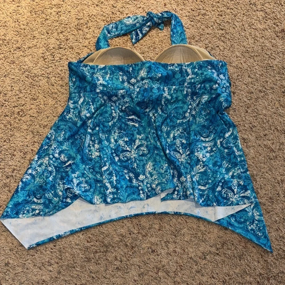 Tankini Swimsuit Set Plus Size Top 18 Bottoms 22 - Swimsuits for All​​​​